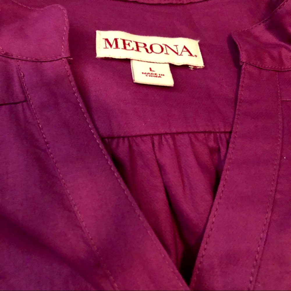 **SOLD** NWT | Merona | Sleeveless Blouse - Picture 3 of 4